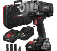 Atornillador de impacto inalámbrico de 20 V, con motor sin escobillas, LED e incluye cargador, marca Parkside