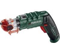 Atornillador inalámbrico Parkside Rapidfire 2.0, que incluye batería de iones de litio y cargador