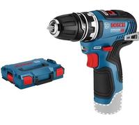 Atornillador-taladro inalámbrico Bosch GSR 12V-35 FC Flexiclic, 35 Nm, motor sin escobillas, sin batería, sin cargador, en maletín L-Boxx 102 Professional
