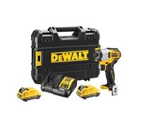 Atornilladora De Impacto XR 12V 2 Ah Li-Ion Sin Escobillas DEWALT