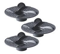 Atrapapelos para Drenaje de Ducha | Filtro de Suelo del Desagüe, 3 Piezas - Tapón Protector con Filtro para la Ducha | para Usar En Apartamento, Garaje, Lavadero, Salón, Baño Y Hogar