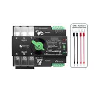 ATS trifásico for interruptor Selector eléctrico de transferencia automática de doble potencia 3P 63A 100A 125A 230V(63A)