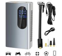 ATsafepro Compresor Aire Portatil 150 psi, inflador ruedas coche compresor aire, 12 V, Compresores de aire portátiles, mini coche de bola para coche, bicicleta, motocicleta, bolas, cargador