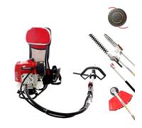 Attila ADG 45 KC-Z - Desbrozadora de gasolina de mochila multifunción - Motor Kawasaki TJ45E