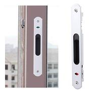 Atyhao Cerradura de puerta corrediza - Moderna puerta corrediza de vidrio ventana de cerradura única accesorios de hardware para seguridad del hogar