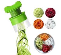AUAUY Cortador de Verdura, Cortador Verduras, Espiralizador Verduras Mano