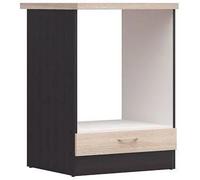 Aucune Junona Low Muebles Four 60 cm - Worktop - Chene Sonoma