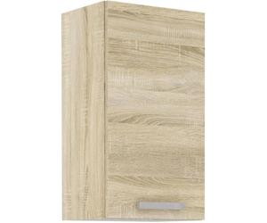 Aucune Mueble alto LASSEN con 1 puerta batiente - Roble Sonoma