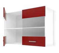 AUCUNE ULTRA Mueble de cocina alto L 80 cm - rojo mate