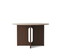 Audo Copenhagen Androgyne Mesa Sand stone. base de roble teñido