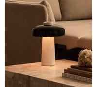 Audo Copenhagen Audo lámpara de mesa LED Reverse, negro, mármol, altura 30cm