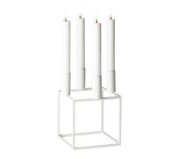 Audo Copenhagen Candelabro Kubus 4 blanco