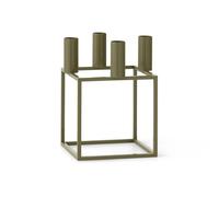 Audo Copenhagen Candelabro Kubus 4 Olive