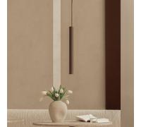 Audo Copenhagen Lámpara colgante Audo Tubulaire, altura 48 cm, bronce, aluminio