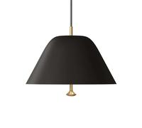 Audo Copenhagen Lámpara colgante Levitate Ø28 cm negro-latón