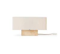 Audo Copenhagen Lámpara de mesa Nonna 30 cm Travertino-arena