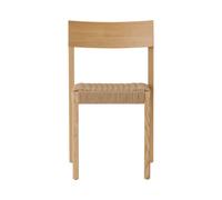 Audo Copenhagen Mauro silla Roble natural-asiento trenzado natural