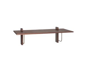 Audo Copenhagen Mesa escritorio Corbel 100x45cm Dark stained oak
