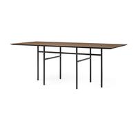 Audo Copenhagen Mesa Snaregade rectangular negro-roble teñido