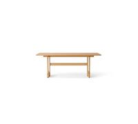 Audo Copenhagen Puffin Dining Table chapada en roble natural Chapado en roble natural. 200x95 cm