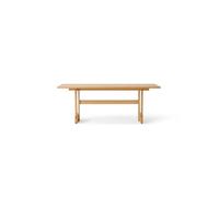 Audo Copenhagen Puffin mesa de comedor de roble macizo natural Roble natural. 200x95 cm
