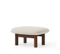 Audo Copenhagen Reposapiés Brasilia Moss 011 gris-base de nogal