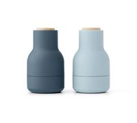 Audo Copenhagen Set de 2 molinillos de especias Bottle Grinder Small Blues-haya