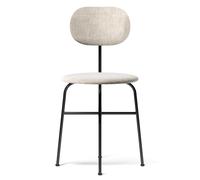 Audo Copenhagen Silla de comedor Afteroom patas negras tapicería de tela Maple 222