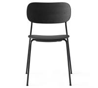 Audo Copenhagen Silla de comedor con patas negras Co roble negro