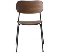 Audo Copenhagen Silla de comedor con patas negras Co Roble teñido oscuro