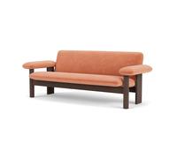 Audo Copenhagen Sofá Brasilia 2 plazas Dark oak-Avalon 012