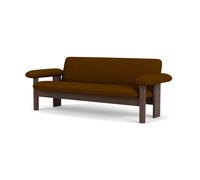 Audo Copenhagen Sofá Brasilia 2 plazas Dark oak-Baru 0450