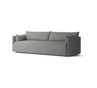 Audo Copenhagen Sofá Offset 3 plazas Audo Bouclé 16 Dark grey
