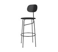 Audo Copenhagen Taburete de bar con tapizado de cuero 63.5 cm Dakar 0842