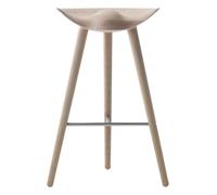 Audo Copenhagen Taburete ML42 77 cm Roble-acero