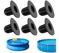 AUEFUDQ 6 Tapones de Repuesto para Piscina sobre el Suelo, Tapones para tuberías de Bombas de Piscina, de Bomba de Filtro Tapón Compatible con Intex y Bestway