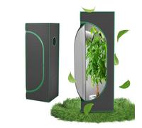 Aufun Grow Zelt, Grow Tent 40x40x120cm gabinete de cría para plantas tienda de cultivo invernadero caja jardín cultivo vegetales hierbas crecer armario, tienda de cultivo interior, sala de cultivo