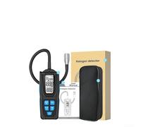 AugustknowU Probador de fugas HD02 para R22 R32 R134a Detección rápida de gases en 10 segundos Alarma triple visual audible y alertas de visualización