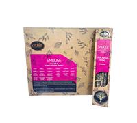 AUM Incienso Orgánico 3/6/12 cajitas de 25g, Hecho a Mano en India con Ingredientes Naturales, Sin Productos tóxicos, Ecológico, Incienso Artesanal Orgánico, Smudge Sticks Organic, Palo Santo, Sandalo