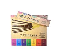 AUM Incienso Orgánico 3/6/12 cajitas de 25g, Hecho a Mano en India con Ingredientes Naturales, Sin Productos tóxicos, Ecológico, Incienso Artesanal Orgánico, Smudge Sticks Organic, Palo Santo, Sandalo