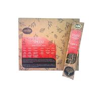 AUM Incienso Orgánico 3/6/12 cajitas de 25g, Hecho a Mano en India con Ingredientes Naturales, Sin Productos tóxicos, Ecológico, Incienso Artesanal Orgánico, Smudge Sticks Organic, Palo Santo, Sandalo