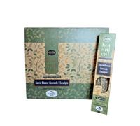 AUM Incienso Orgánico 3/6/12 cajitas de 25g, Hecho a Mano en India con Ingredientes Naturales, Sin Productos tóxicos, Ecológico, Incienso Artesanal Orgánico, Smudge Sticks Organic, Palo Santo, Sandalo