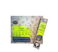 AUM Incienso Orgánico 3/6/12 cajitas de 25g, Hecho a Mano en India con Ingredientes Naturales, Sin Productos tóxicos, Ecológico, Incienso Artesanal Orgánico, Smudge Sticks Organic, Palo Santo, Sandalo