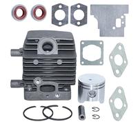 AUMEL 34mm Kit de juntas de anillo de pasador de pistón de cilindro para Stihl FS75 FS80 FS85 FC75 FC85 FH75 FR85 HL75 HL75K HT70 HT75 KA85 KR85 KW85 SP81 SP85 Trimmer Reemplazar # 4137 020 1202.