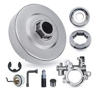 AUMEL Embrague Tambor Piñón Llanta Bomba de aceite Kit de engranaje helicoidal para Stihl MS290 029 MS390 039 MS310 Motosierra Reemplazar # 1127 640 3200.