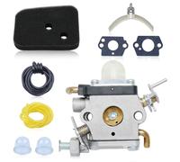 AUMEL Kit Carburador para Husqvarna 122HD45 122HD60 522HD60S 522HDR60S, para Jonsered HT2218 HT2223T Cortasetos Desbrozadora Repuestos 523012401 596658301 523013401