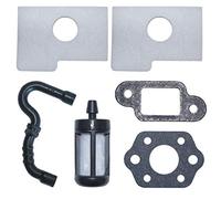 AUMEL Kit de manguera de línea de filtro de combustible de aire para Stihl MS180 MS170 018 017 Reemplazar 1130 124 0800 1130 358 7700