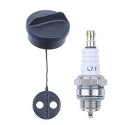AUMEL - Tapón de depósito de combustible con bujía para Stihl FS38 FS45 FS46 FS48 FS52 FS55 FS56 FS62 FS66 FS72 FS75 FS76 FS80 FS85 FS88 desbrozadora sustituye a 4128-350-0505
