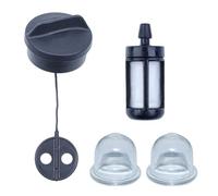 AUMEL - Tapón para depósito de combustible con filtro de combustible para Stihl FS38 FS45 FS46 FS48 FS52 FS55 FS56 FS62 FS66 FS72 FS75 FS76 FS80 FS81 FS85 FS888 desbrozadora