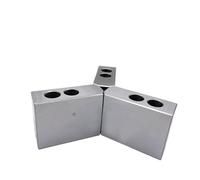 Aumento de presión hidráulica Garra suave 5 pulgadas 6 pulgadas 8 pulgadas 10 pulgadas 12 pulgadas Mandril hidráulico Garra cruda hidráulica engrosada Garra de acero(10 inches 120 degrees height 150)